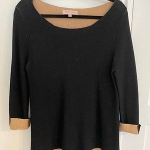 Philosophy Boat Neck Knit Top